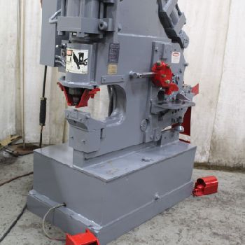 4" x 4 x 1/2Hill Acme#4-METALWORKER, hyd ironworker,60 ton,7.5 HP,60 SPM,#71855