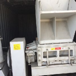SEM, paper disintegrator-shredder, 14" H x 24 W feed opening, 40 HP, used