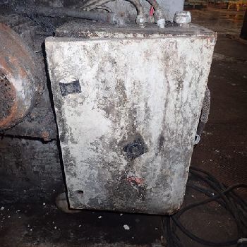 Meberband saw, approximately 24" cutting area, approximately 2 hp drive, #2949-83