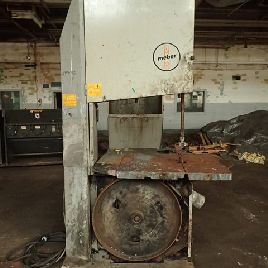 Meberband saw, approximately 24" cutting area, approximately 2 hp drive, #2949-83