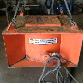 EriezElectro separation magnet, 48" x 48 x 21, used