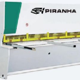 Piranha de 1/4 "x 13 ', cizalla hidráulica, 39 BG, control Delem DAC 360, soportes de 3 hojas frontales, nuevo