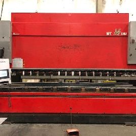 242 Ton,Amada#HFE, 12â€™ OA,148" BH,7.8 str,16.5 thr,18.5 open hght, 2011, #10442