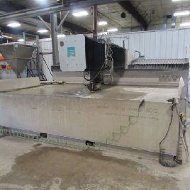 Flow#IFB6012, waterjet cutting sys,6’ x12’,50HP,60000psi,Flowmaster PC based CNC,2006