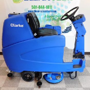 ClarkeFocus #28Rider,floor scrubber,new batteries,charger,brushes,complete refurb