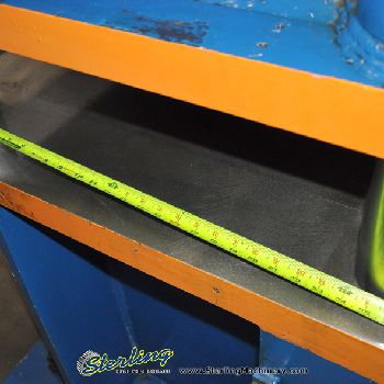 60 Ton,Savage#60HTP, 4-post hydraulic blanking trim press,light curtains,PLC,â€™92,#A2756