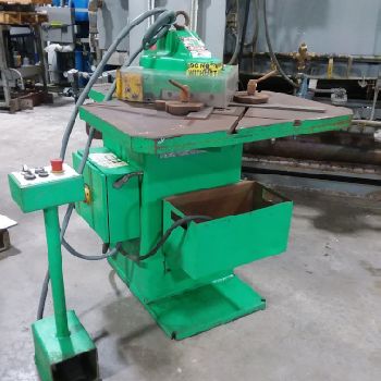 8 ga. x 8-7/8" x 8-7/8Boschert#LB14, angle notching,35 x 24 table,35 work height