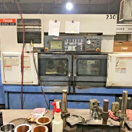 Mazak#MULTIPLEX-6200, with Flex GR-100 gantry sys,live milling,2" bar,Fusion 640T,2000