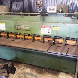 1/4 "x 10’Cincinnati # 1810, cizalla elevadora