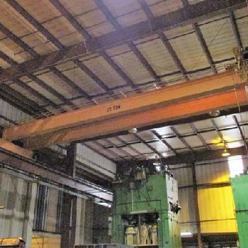 25 Ton,Kone, 45’ span, 27’ lift, pendant, 460/3/60, 1995, #1971
