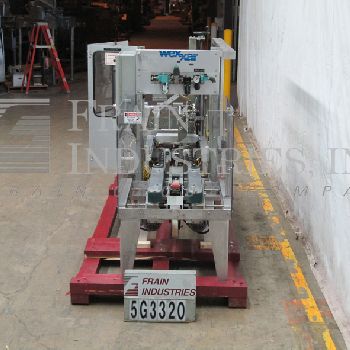 Wexxar#WFT, automatic, right hand, pin &amp; dome case erector, bottom taper, 5-20 cases/minute