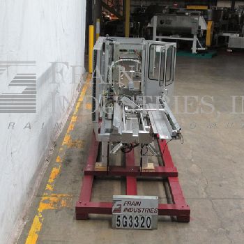 Wexxar#WFT, automatic, right hand, pin &amp; dome case erector, bottom taper, 5-20 cases/minute