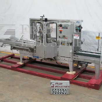 Wexxar#WFT, automatic, right hand, pin &amp; dome case erector, bottom taper, 5-20 cases/minute