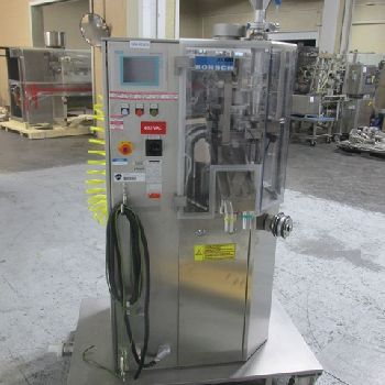 Korsch#XL-100, tablet press, 10/8 station, data acquisition interface, serial# K1510164, 2008, #238-2