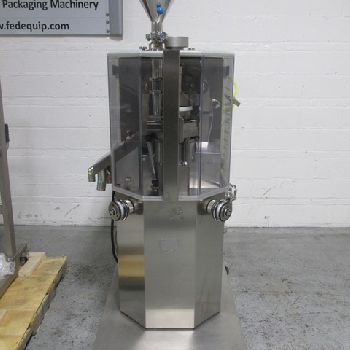 Korsch#XL-100, tablet press, 10/8 station, data acquisition interface, serial# K1510164, 2008, #238-2