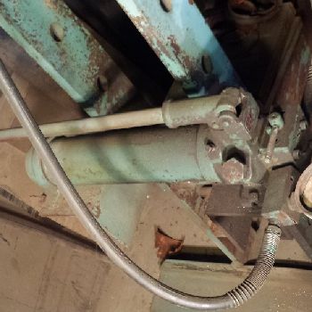 100 Ton,SimplexRe-Mo-Troll-Ram #R1110A, shop press,4" ram on cylinder,manual pump