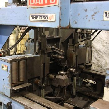 Daito#DNF1050, auto beam drill,40" x 20,vertical clamping,LCD touchscreen control,#71473