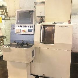 Schenck#442-FBTU, semi auto balancing machine,cutting head,3-Jaw chuck,2006
