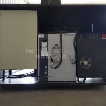 YaskawaHypertherm CNC plasma cutter, 200A plasma,1-1/4" cutting capacity,DX200 control