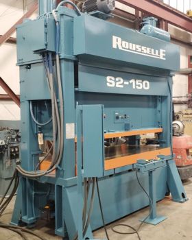 150 Ton,Rousselle#S2, 8" str,21 SH,101 x 43 bed,40 SPM,excellent,video,2013,#sr5584