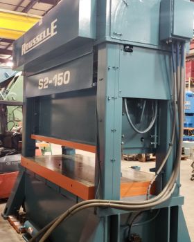 150 Ton,Rousselle#S2, 8" str,21 SH,101 x 43 bed,40 SPM,excellent,video,2013,#sr5584