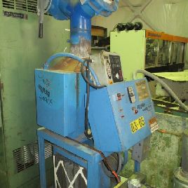 Novatec#PIII-400, hopper dryer, 2 HP blower and controls on frame, 460 V., 3 phase, carbon steel hopper, #49905