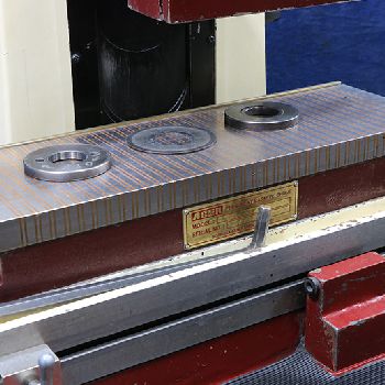 6" x 18Acer#SUPRA-618, hand feed surf. grinder, PMC, 20 table. travel, 1998, #158615