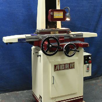 6" x 18Acer#SUPRA-618, hand feed surf. grinder, PMC, 20 table. travel, 1998, #158615