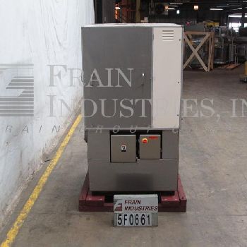 Aasted#DWM3000, 15 plate chocolate tempering system, up to 3000 kg. per hour, pressure up to 6 bar, water jacketed plates