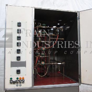 Aasted#DWM3000, 15 plate chocolate tempering system, up to 3000 kg. per hour, pressure up to 6 bar, water jacketed plates