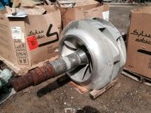 Goulds # 3420, 30x36x42 rotor de acero inoxidable 316, impulsor de 42 ", 7 paletas