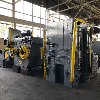 600 Ton,Verson#SE2-600-96-48, 12" str.,38 SH,6 adj.,25-50 SPM,96 x 48 bed,A/C &amp; brake