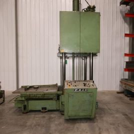 40 Ton, Reis # TUS-90-OK-40, hydraulische spotting pers, 43 "slag, 35.4 x 50.4 tafel, # 12488