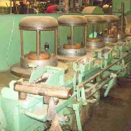 Morgan, 5 block, type C, 16" diameter blocks, 25 HP, #10184