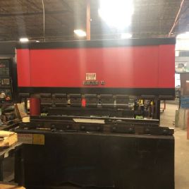 55 Ton,Amada#FBD-5020, 6â€™ OA,59.84" BH,3.9 str,15.75 thrt,14.57 open hght, CNC press brake, NC-9EXII, foot pedal