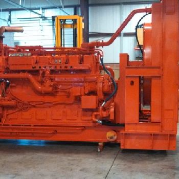 500 KWWaukesha#VHP3600GSI, 16k hours since new, 1200 RPM, 480 V.