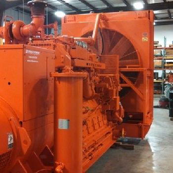 500 KWWaukesha#VHP3600GSI, 16k hours since new, 1200 RPM, 480 V.