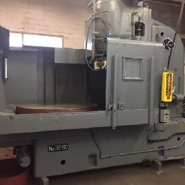 Blanchard # 32-60, mandril magnético de 60 ", 100 HP, 30 debajo de la rueda, limpio, pintado y listo, 1975