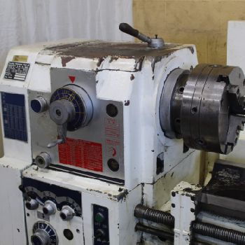 22" /32 x 120Mighty Turn#CH22120, 3-jaw 12 chuck,Acu-Rite 2-Axis DRO,2005,#70714