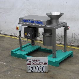 Quadro # 196, reducción de tamaño de partícula de acero inoxidable 316 Comil, hasta 10000 lbs. por hora (2 disponibles)