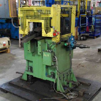 12 Ton,Yoder, 4-post cut-off press, 3" stroke, 2002