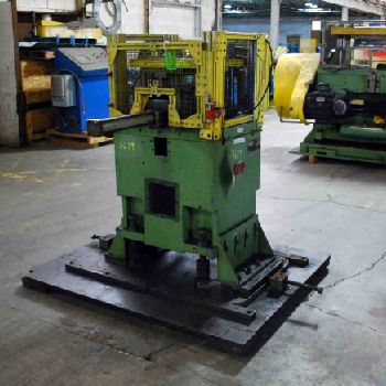 12 Ton,Yoder, 4-post cut-off press, 3" stroke, 2002