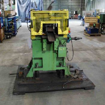 12 Ton,Yoder, 4-post cut-off press, 3" stroke, 2002