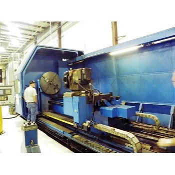 39" /120 x 98 -157Binns &amp; Berry#SBGLData 1000, Fanuc CNC,6 bore,auto turret, 2001