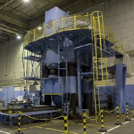 7000 Ton,HPM, hydraulic,36" stroke,53 DL,144 x 72 bed,6300 ton cushion,1953,#2560CE