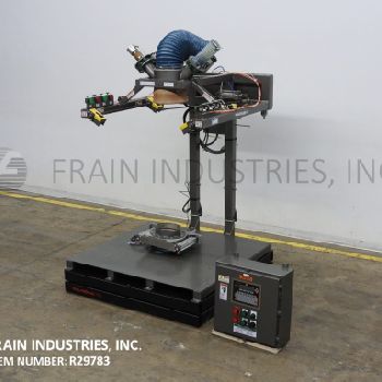 Chantland#4240Porta-Weigh, semi-automatic gross weigh, gravity fed, open mouth bag filler, up tp (5) 50 lbs. BPM