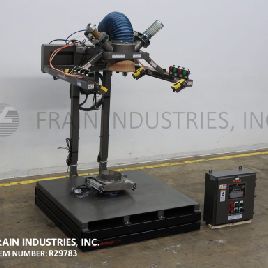 Chantland#4240Porta-Weigh, semi-automatic gross weigh, gravity fed, open mouth bag filler, up tp (5) 50 lbs. BPM