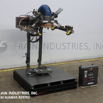 Chantland#4240Porta-Weigh, semi-automatic gross weigh, gravity fed, open mouth bag filler, up tp (5) 50 lbs. BPM