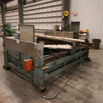 Lockformer#10D, 10 stand, 16 ga. x 72" panel roll former, #10650