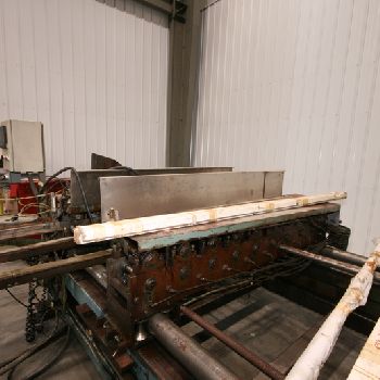 Lockformer#10D, 10 stand, 16 ga. x 72" panel roll former, #10650